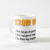 Scrum-VorlagenErinnerungs-Tasse Kaffeetasse (Vorderseite Links)