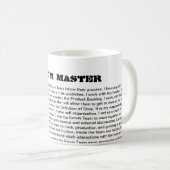 Scrum-VorlagenTasse Kaffeetasse (VorderseiteRechts)