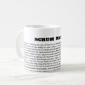 Scrum-VorlagenTasse Kaffeetasse (Vorderseite Links)