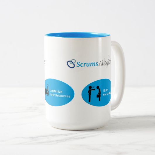 Scrums Allegitime Coffein Holster Zweifarbige Tasse (VorderseiteRechts)