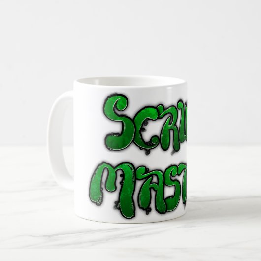 Scrumvorlagengraffiti-Tasse Kaffeetasse (Vorderseite Links)