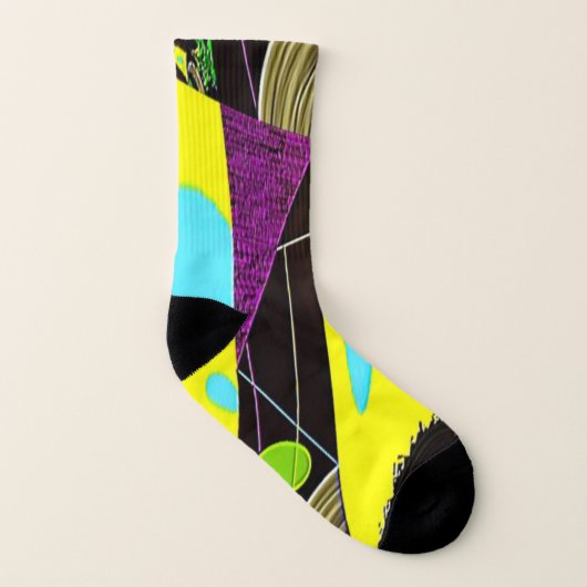 "Scrunchies" Multimedia-Socken Socken (Links - Innen)