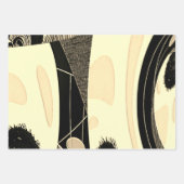 "Scrunchies" Packpapier Flachblatt Set 3 Geschenkpapier Set (Vorderseite 2)