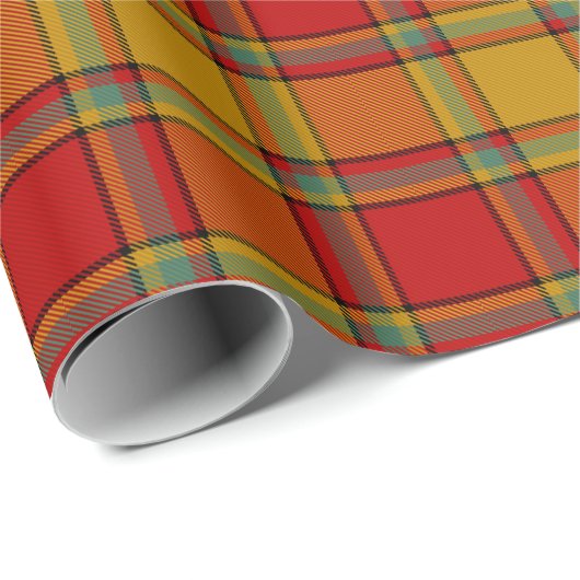 Scrymgeour Clan Tartan Geschenkpapier (Rolleneckpunkt)