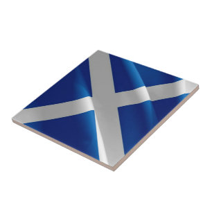 SCT002 WAVING SCOTLAND, SCOTLAND, FLIESE