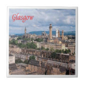 SCT003 GLASGOW, Schottland, Fliese (Vorderseite)