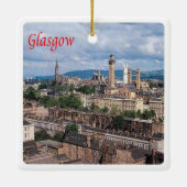 SCT003 GLASGOW, Schottland, Keramikornament (Rückseite)