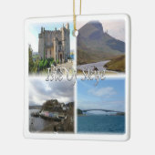 SCT005 SCOTLAND, die Insel der Augen, Keramikornament (Links)