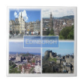 SCT011 EDINBURGH, Schottland, Fliese (Vorderseite)