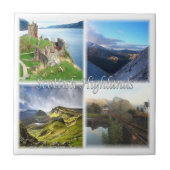 SCT015 SCOTTISH HIGHLANDS BEN NEVIS LOCH, Schottla Fliese (Vorderseite)