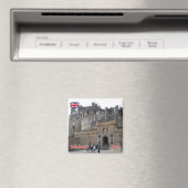 SCT020 EDINBURGH CASTLE, Schottland, Kühlschrank Magnet (In Situ (Geschirrspüler))