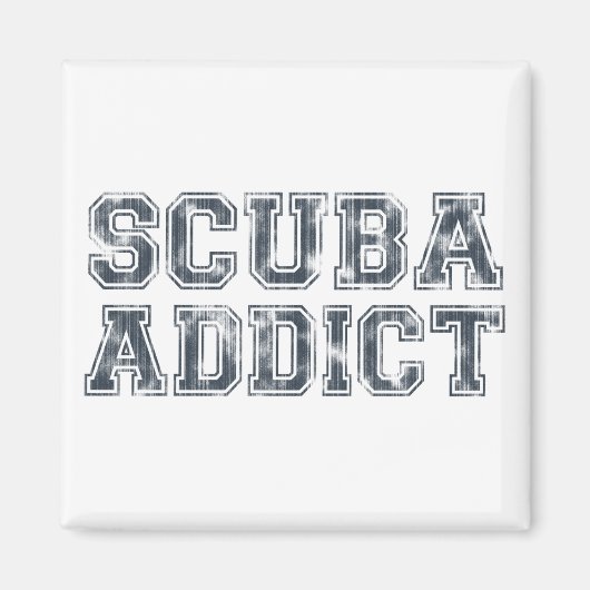 Scuba Addict Magnet (Vorne)