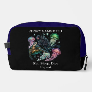 Scuba Bliss: Tauchen Sie ein in das Abenteuer! Waschbeutel