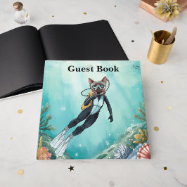 Scuba Cat Diving Under the Sea  Gästebuch