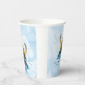 Scuba Cat is diving  Underwater  Pappbecher (Links)