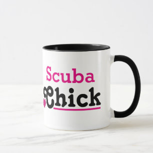 Scuba Chick Tasse