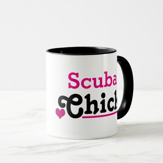 Scuba Chick Tasse (VorderseiteRechts)