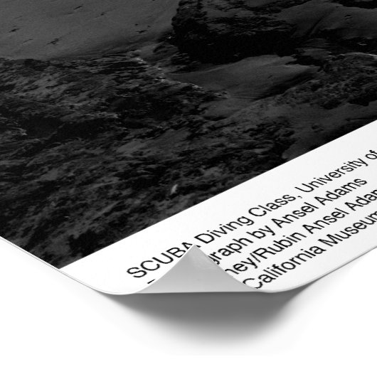 SCUBA Class, in Sonne, Dezember 1966 Poster (Ecke)