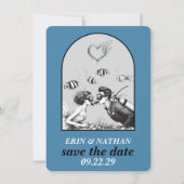 Scuba Couple Save the Date (Vorderseite)