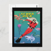 Scuba Dick Postcard Postkarte (Vorne/Hinten)
