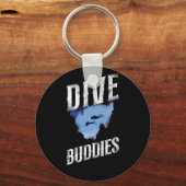Scuba Dive Buddies Schlüsselanhänger (Vorderseite)