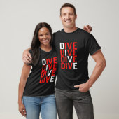 Scuba Dive Down Flag T-Shirt (Unisex)