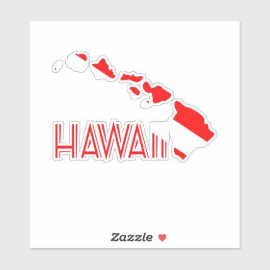 SCUBA Dive Hawaii Aufkleber (Blatt)