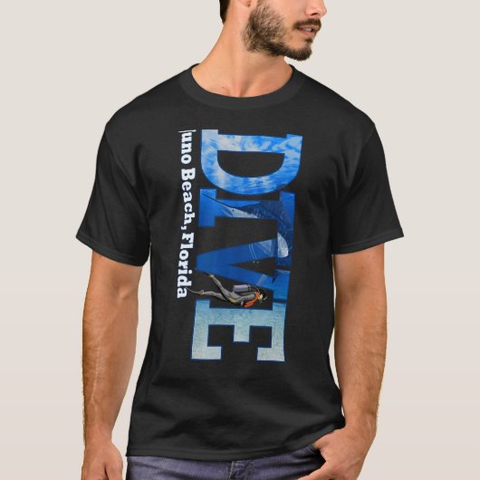 SCUBA DIVE Juno Beach Tauchen Schnorcheln T-Shirt (Vorderseite)