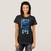 SCUBA DIVE Long Key Tauchen Schnorcheln T-Shirt (Vorne ganz)