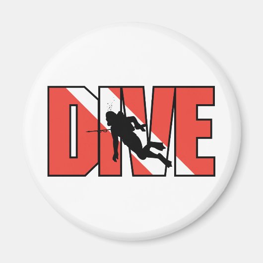 SCUBA Dive Magnet (Vorne)