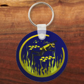 Scuba Dive mit Gelbfisch Schlüsselanhänger (Vorderseite)