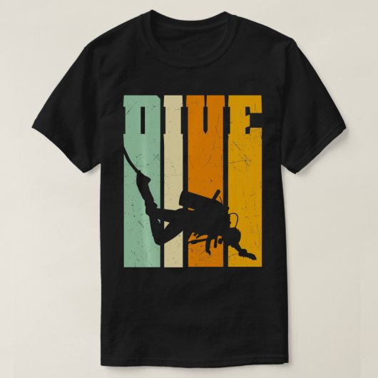 Scuba Dive Scuba Diver 2 T-Shirt (Design vorne)