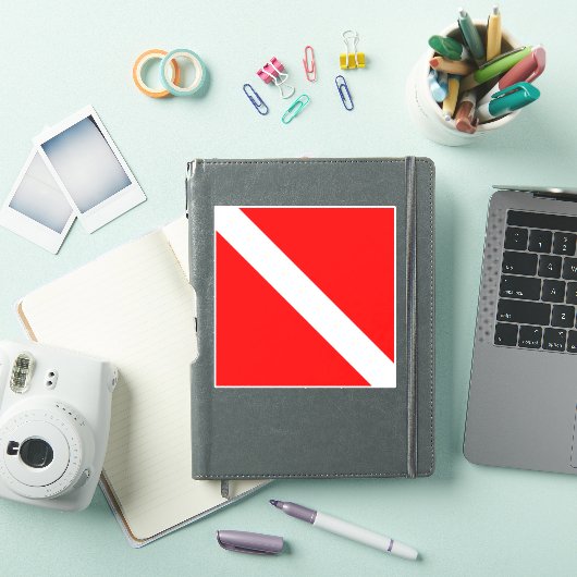 Scuba Diver Aufkleber (iPad Hülle)