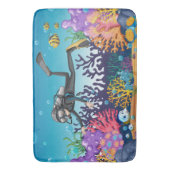 Scuba Diver Bad Matten (Vorderseite Vertikal)