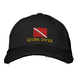 SCUBA Diver bestickte Cap Baseballkappe