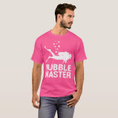 Scuba Diver Bubble Master Scuba T-Shirt (Vorne ganz)