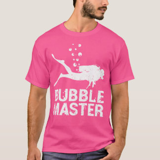 Scuba Diver Bubble Master Scuba T-Shirt