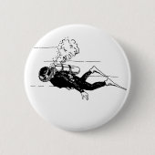 Scuba Diver Button (Vorderseite)