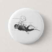 Scuba Diver Button (Vorderseite)