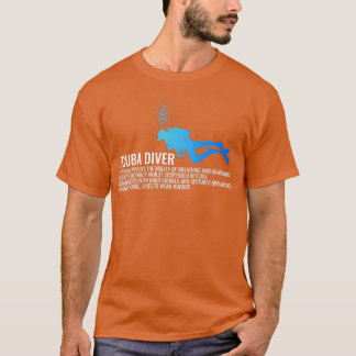 Scuba Diver Definition T-Shirt