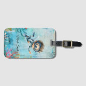 Scuba Diver Diving underwater Gepäckanhänger (Vorderseite (Horizontal))