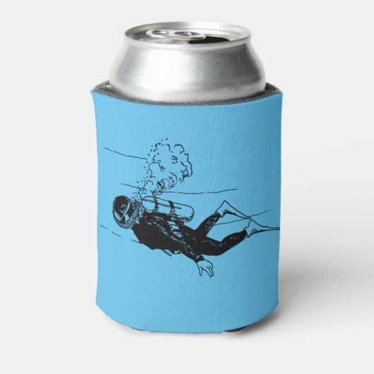 Scuba Diver Dosenkühler (Kanne Rückseite)