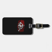 Scuba Diver Down Dive Flag Scuba Diving American F Gepäckanhänger (Vorderseite horizontal)