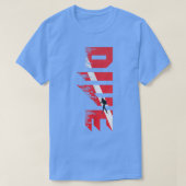 Scuba Diver Down Flag Scuba Diver Scuba D T-Shirt (Design vorne)