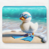Scuba Diver Duckling Mousepad (Vorne)