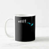 Scuba Diver Evolution Diver Kaffeetasse (Links)