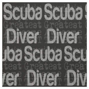 Scuba Diver Extraordinaire Stoff