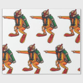 Scuba Diver Geschenkpapier (Flach)