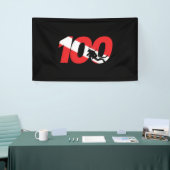 Scuba Diver Gift - 100. Dive Down - Scuba Banner (Messeveranstaltung)
