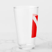 Scuba Diver Glas (Rechts)